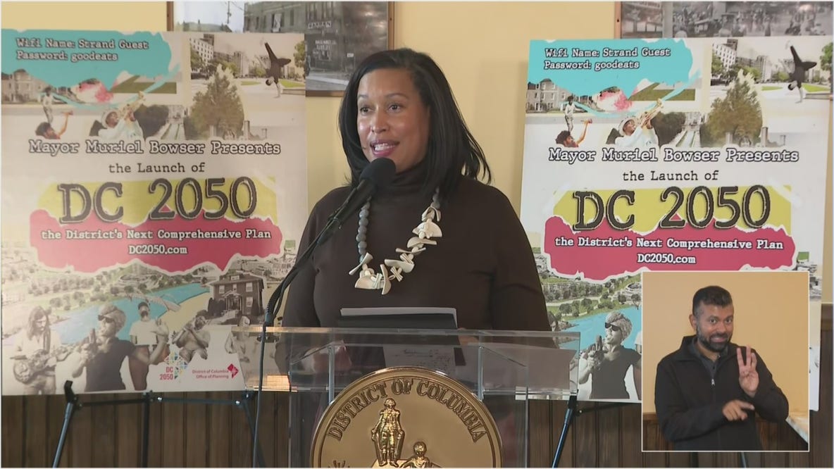 FULL VIDEO: Mayor Bowser announces DC 2050
